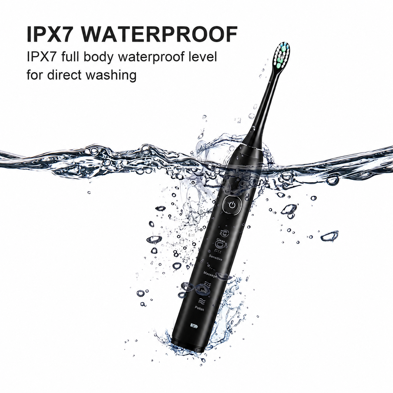 PureWave Sonic Electric Toothbrush – USB Rechargeable