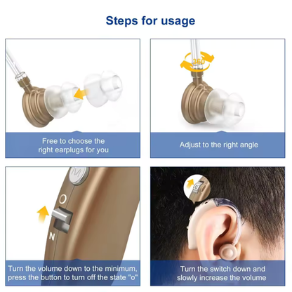 ClearTone Rechargeable Digital Hearing Amplifier