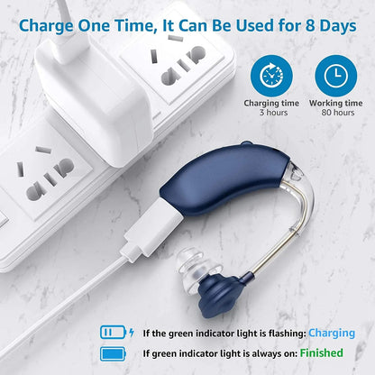 ClearTone Rechargeable Digital Hearing Amplifier